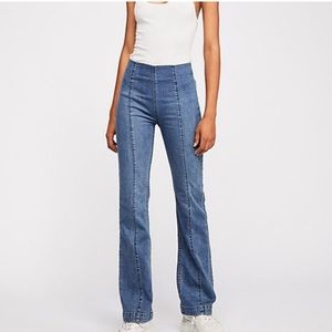 Free People High Waisted Flare Jeans